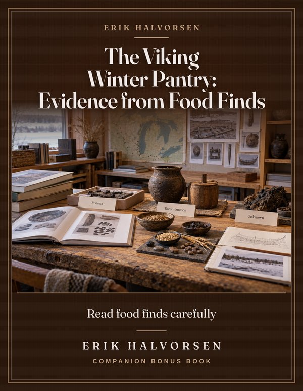 The Viking Winter Pantry: Evidence from Food Finds bonus book cover