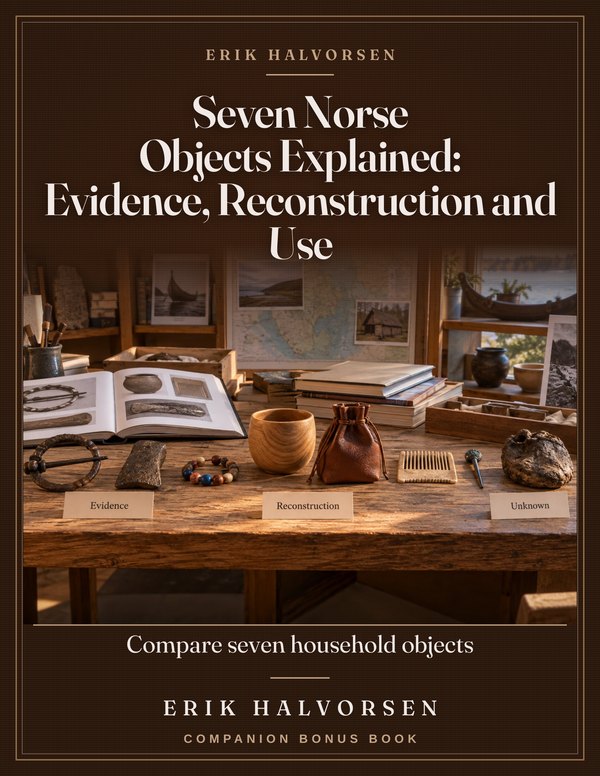 Seven Norse Objects Explained: Evidence, Reconstruction and Use bonus book cover
